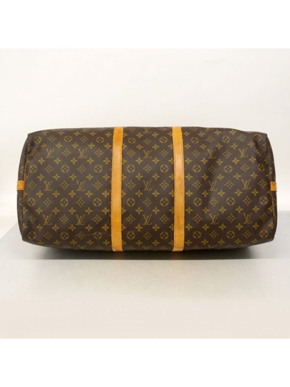 ★SOLD★ Louis Vuitton Boston Bag Monogram Keepall Bandouliere 60 Brown - Picture 3 of 10